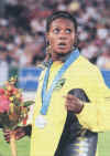 Merlene s srebrno medaljo v tafeti 4 x 100 m