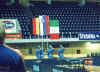Slovenska zastava plapola v ast Evropskima prvakinjama