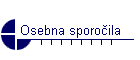 Osebna sporoila