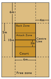 The field of play.  ATHOC